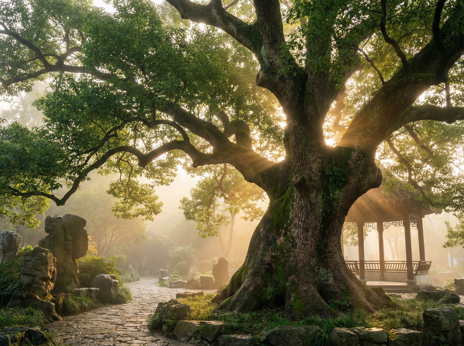 少女萝莉视频：千年古樟树的守护故事